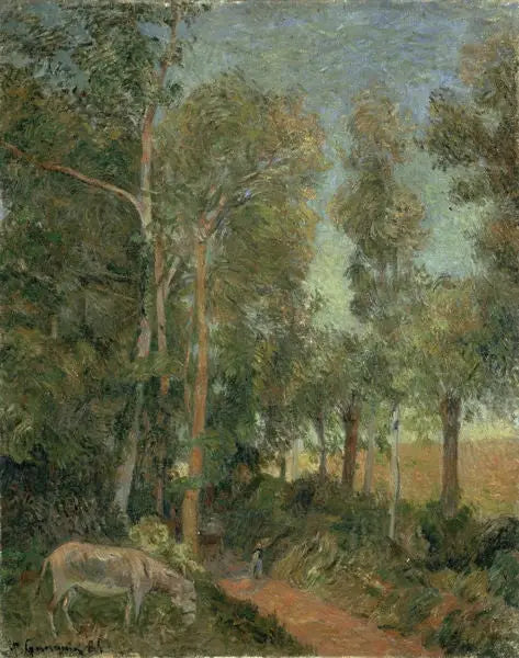 Der Waldrand (III) - Paul Gauguin