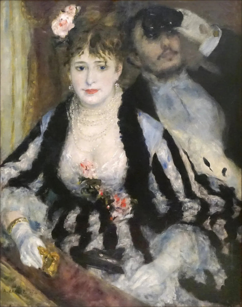 Die Loge - Pierre-Auguste Renoir
