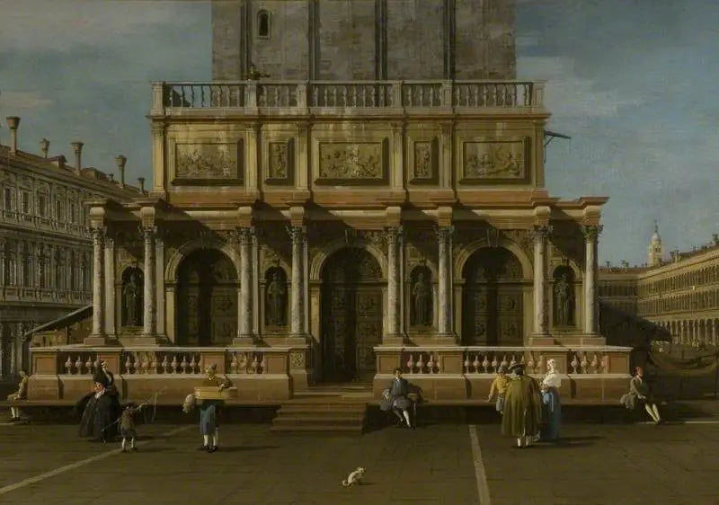 La Loggetta, Venedig - Canaletto