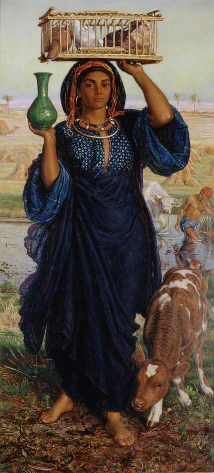 La lueur des feux d'artifice en Égypte - William Holman Hunt image 1 reproduction réalisée par Alpha Reproduction