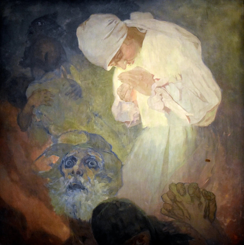 Das Licht der Hoffnung - Alphonse Mucha