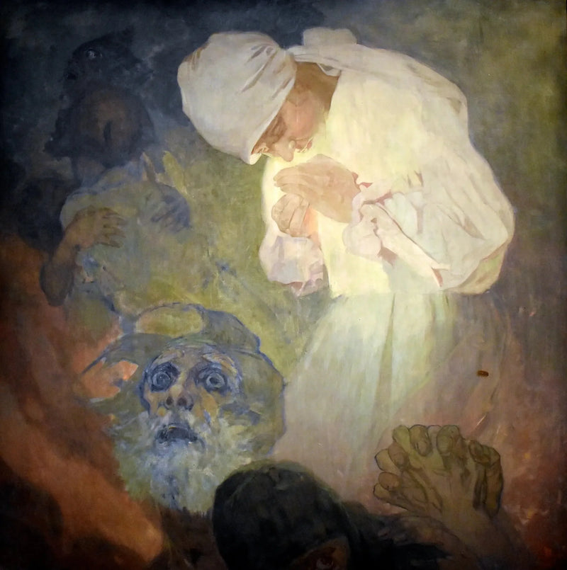 Das Licht der Hoffnung - Alphonse Mucha
