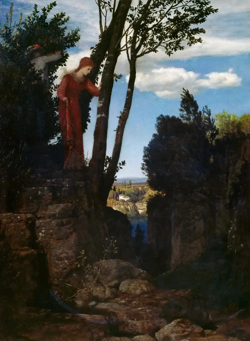 Die Hochzeitsreise - Arnold Böcklin