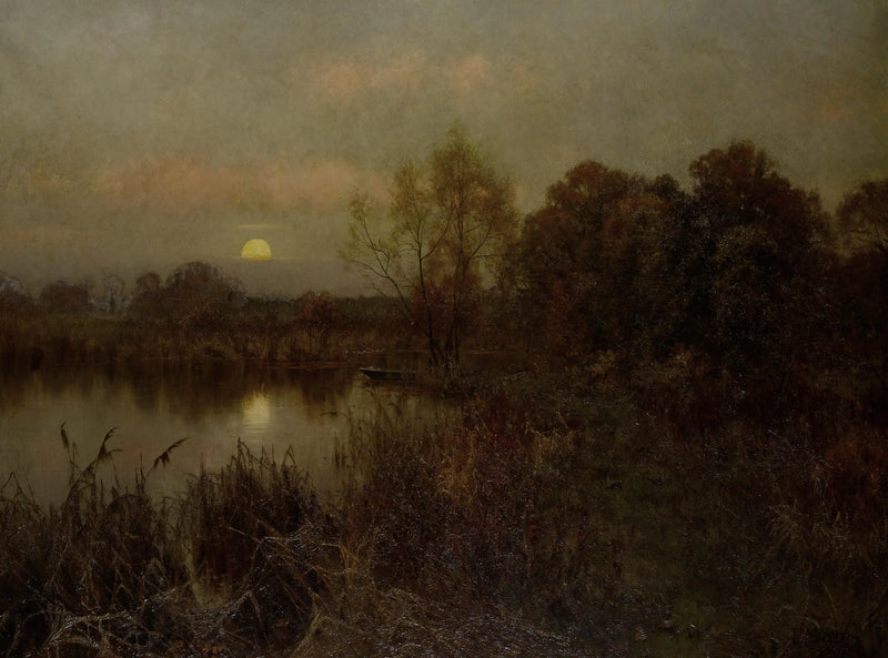 Der zunehmende Mond - Edward Wilkins Waite