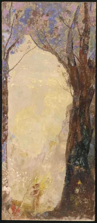 Jakobs Kampf mit dem Engel - Odilon Redon