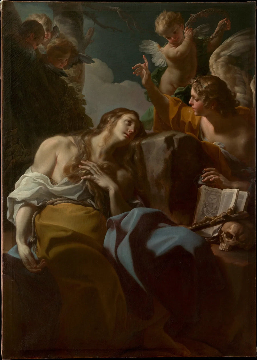 Die bußfertige Maria Magdalena - Corrado Giaquinto