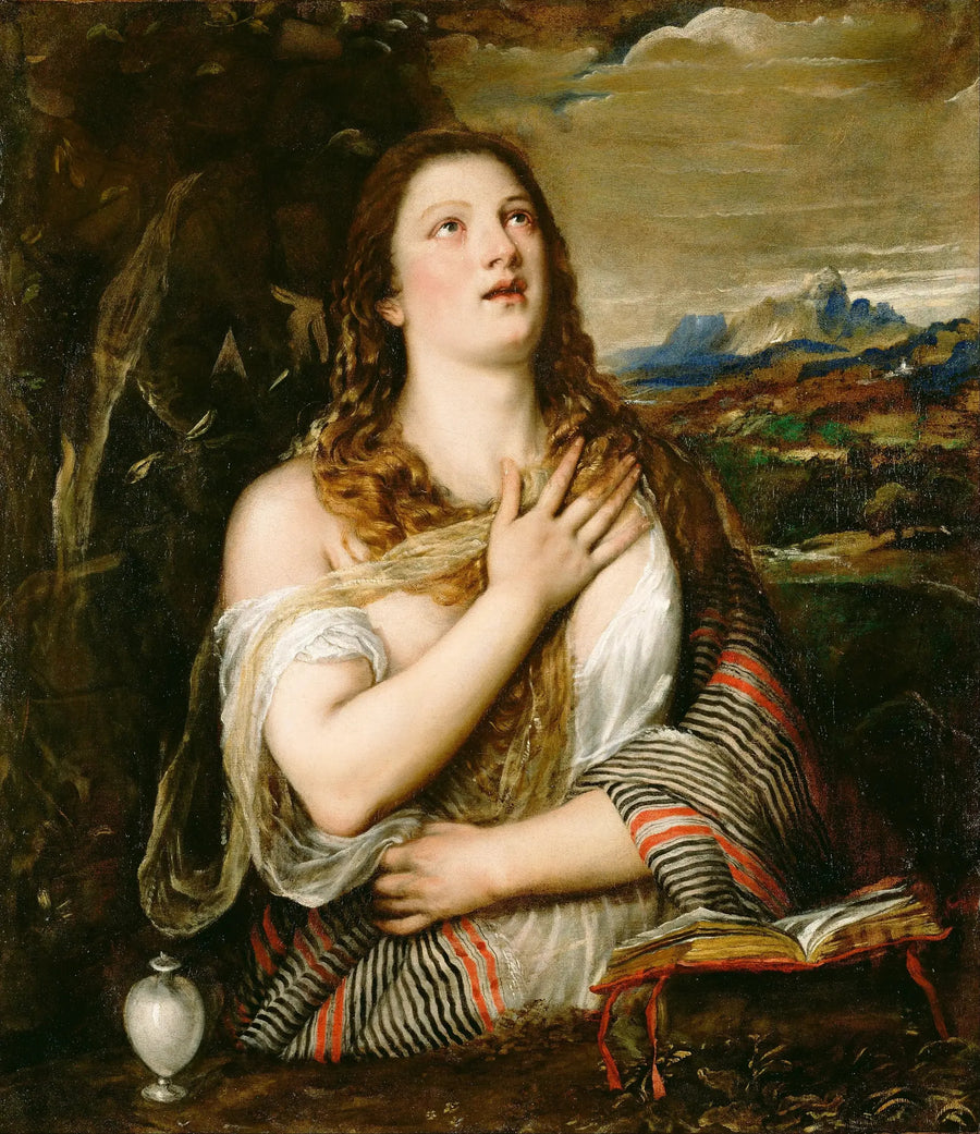 Die Bußende Madeleine - Titian