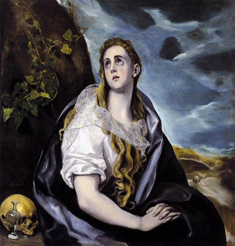 Die reuige Maria Magdalena - El Greco