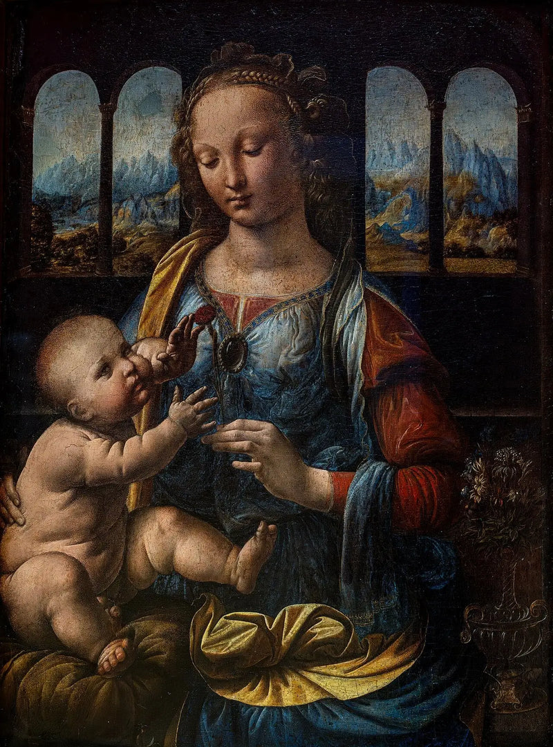 Die Madonna mit der Nelke - Leonardo da Vinci