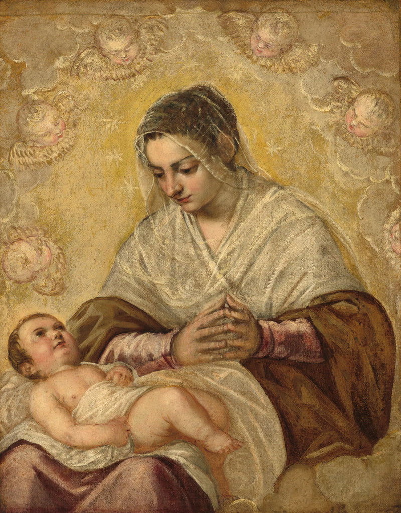Die Madonna der Sterne - Jacopo Tintoretto