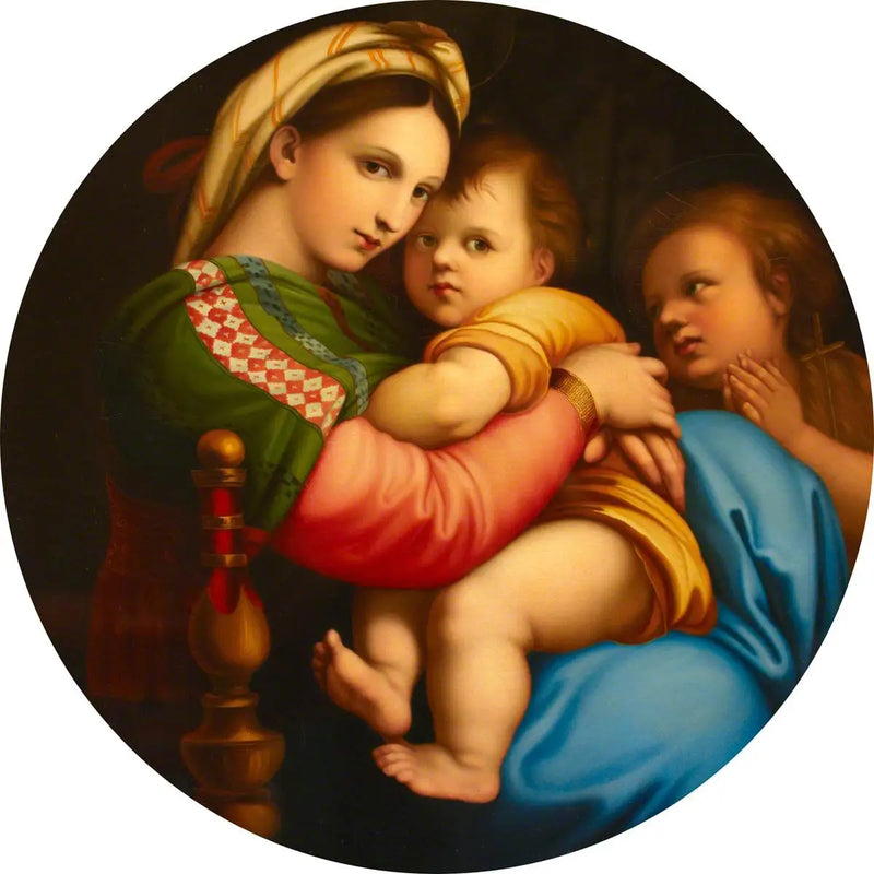 Die Madonna des Stuhls - Raphael Sanzio