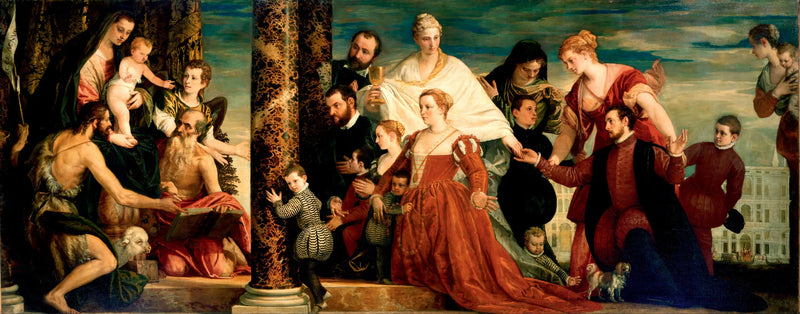 Die Madonna der Familie Cuccina - Paul Véronèse