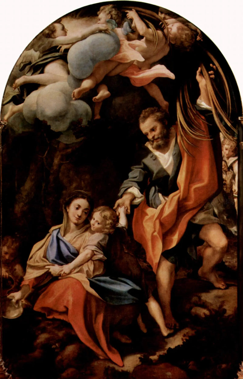 Die Madonna von der Scodella - Antonio da Correggio