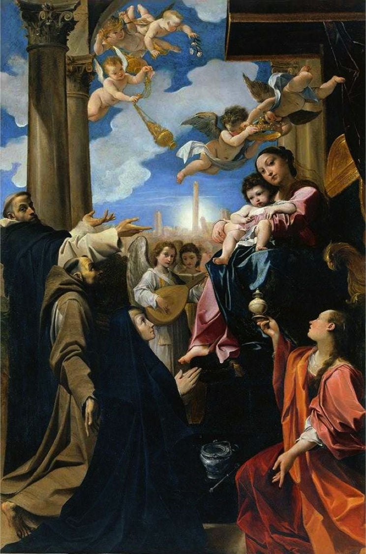 Die Madonna der Bargellini - Ludovico Carracci