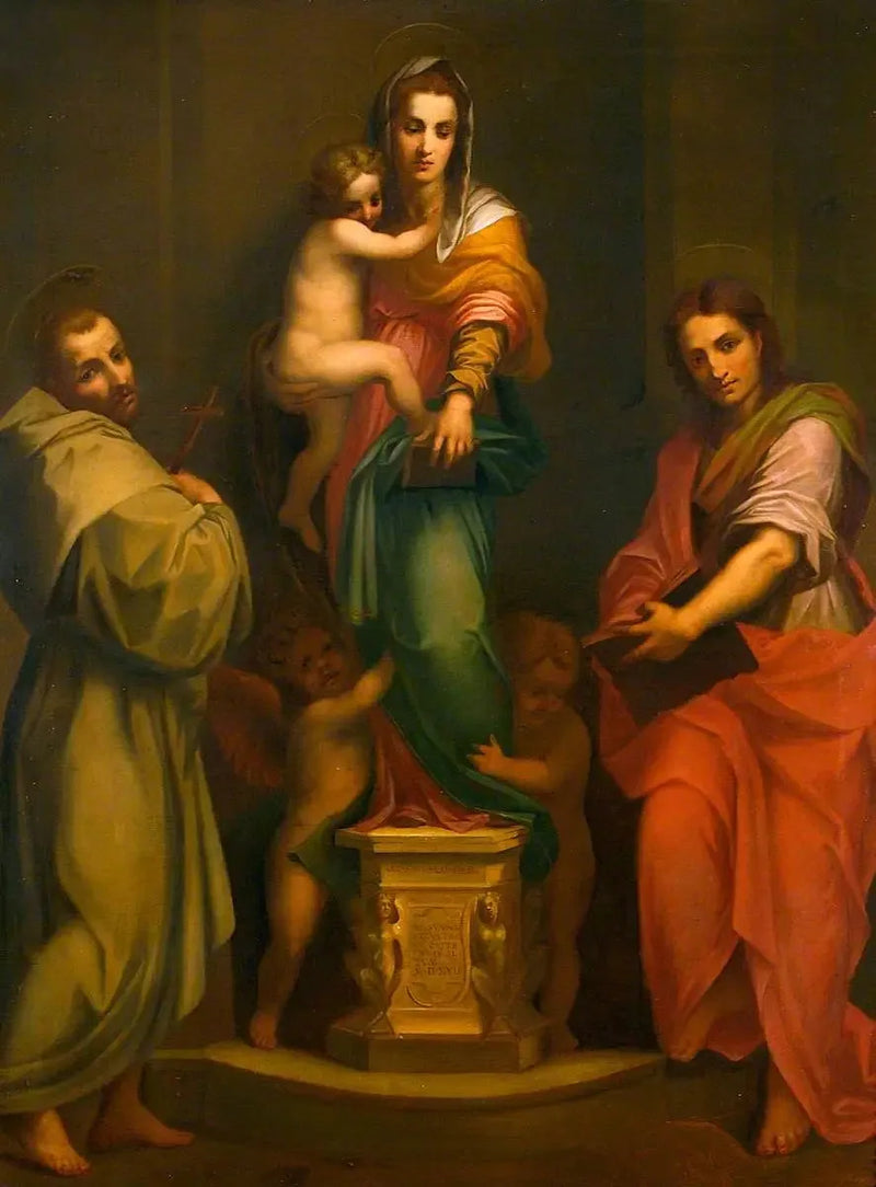 Die Madonna der Harpyien - Andrea del Sarto