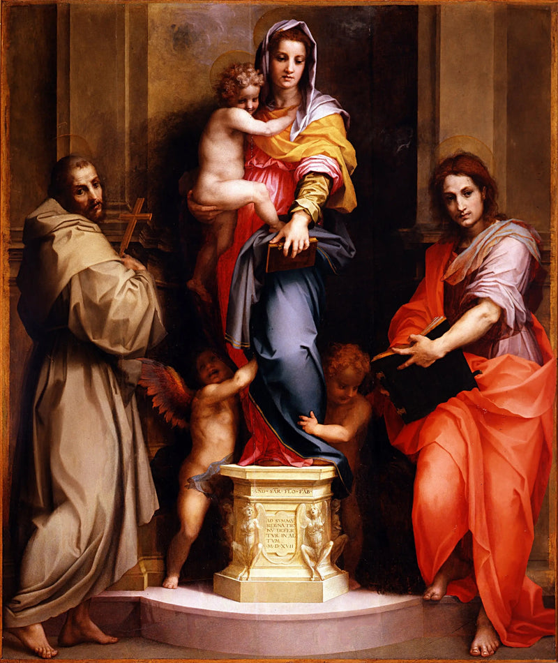 Die Madonna der Harpyen - Andrea del Sarto
