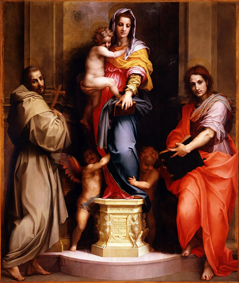 Die Madonna der Harpyen - Andrea del Sarto