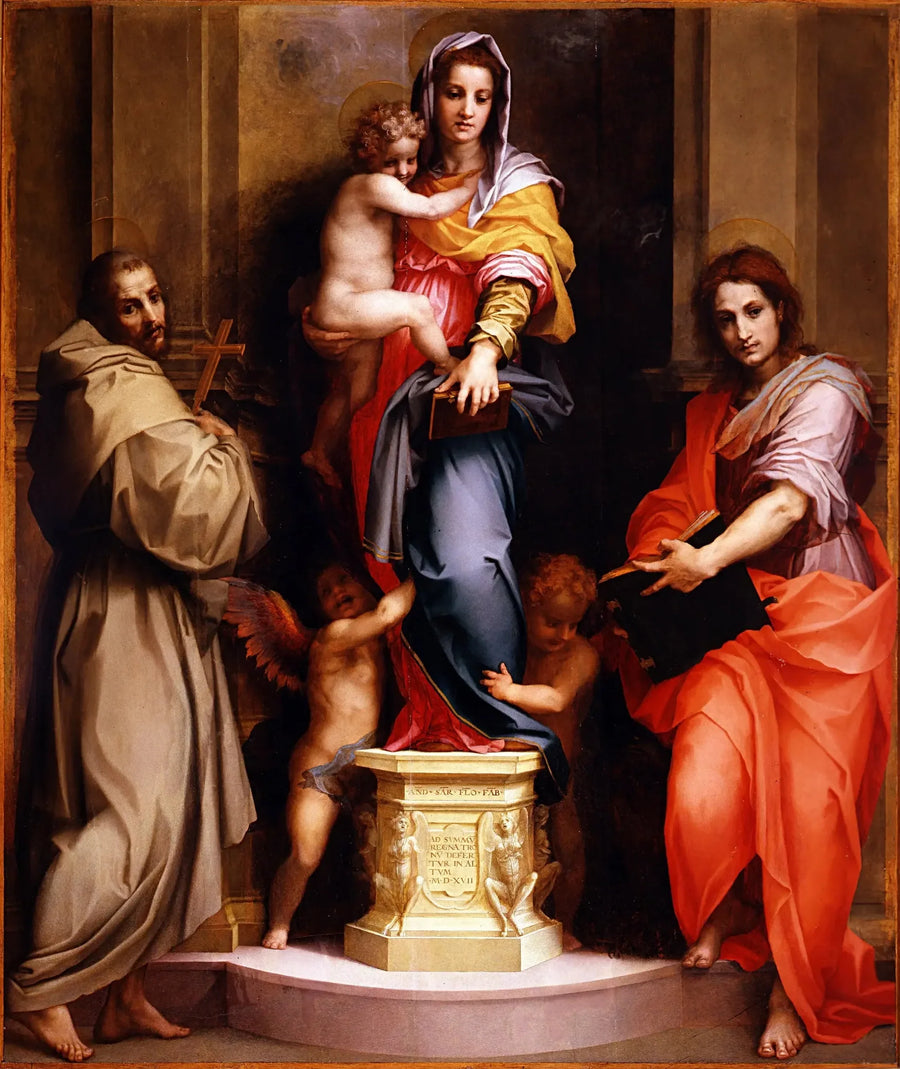 Die Madonna der Harpyen - Andrea del Sarto