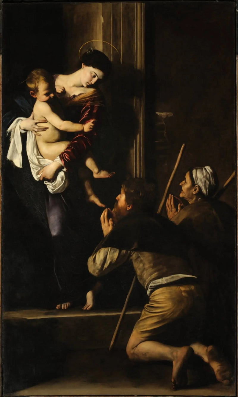 Die Madonna der Pilger - Caravaggio