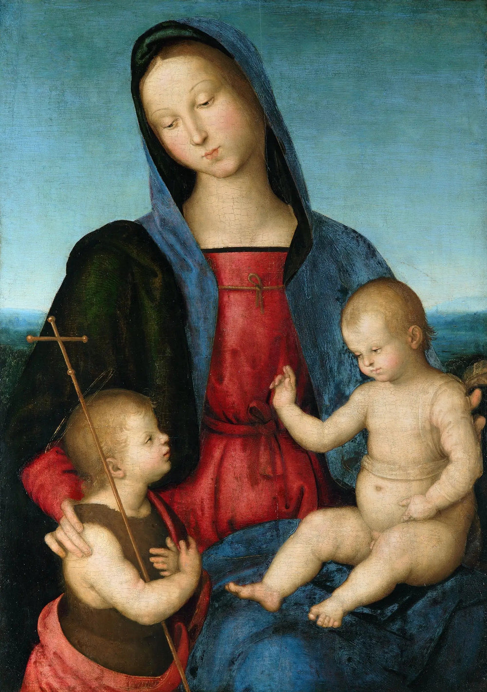 La Madone Diotallevi - Raphaël Sanzio image 1 tableau peint à l’huile sur toile
