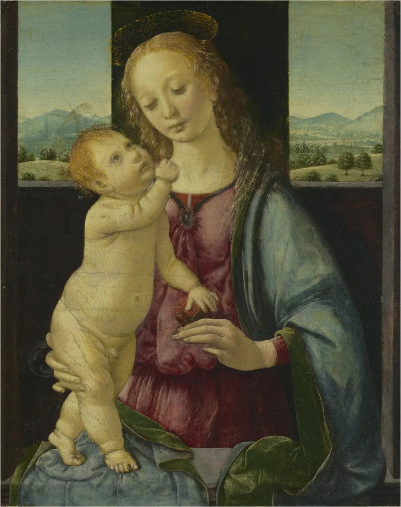 Die Dreyfus-Madonna - Leonardo da Vinci