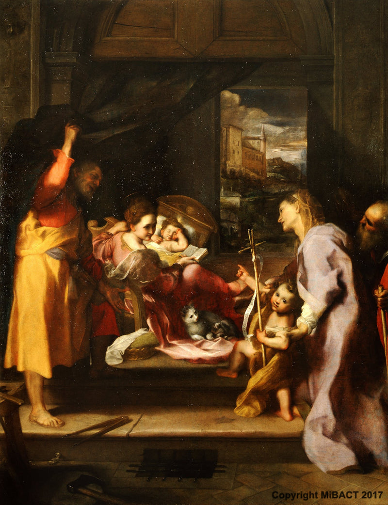 Die Madonna des Chat - Federico Barroci