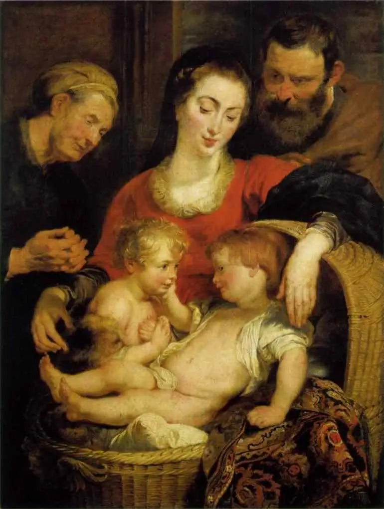 Die Madonna des Korbes - Peter Paul Rubens