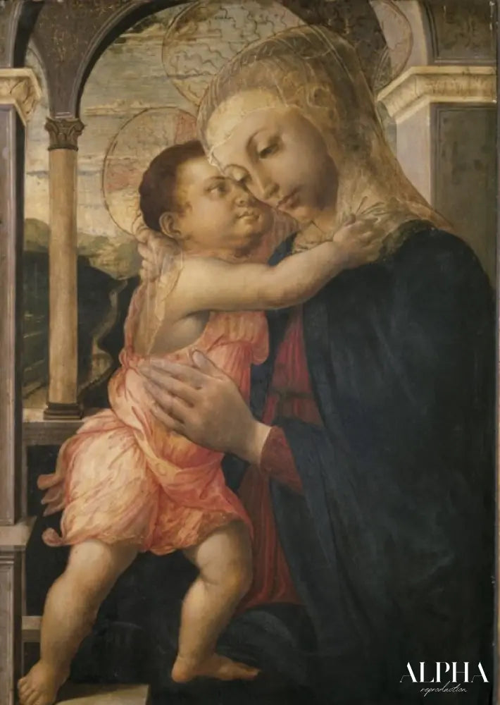 La Madone et l'enfant - Sandro Botticelli - Reproductions de tableaux et peintures haut de gamme