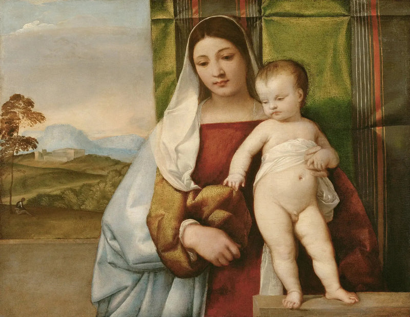 La Madone Zigeunerin - Titian