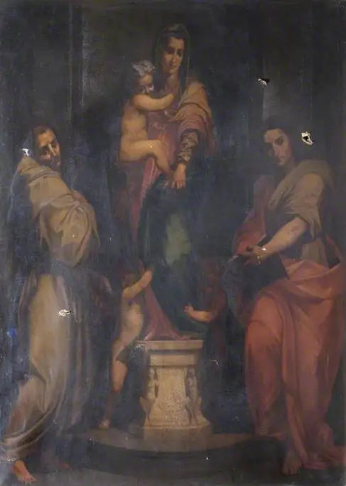 Die Madonna der Harpyien - Andrea del Sarto