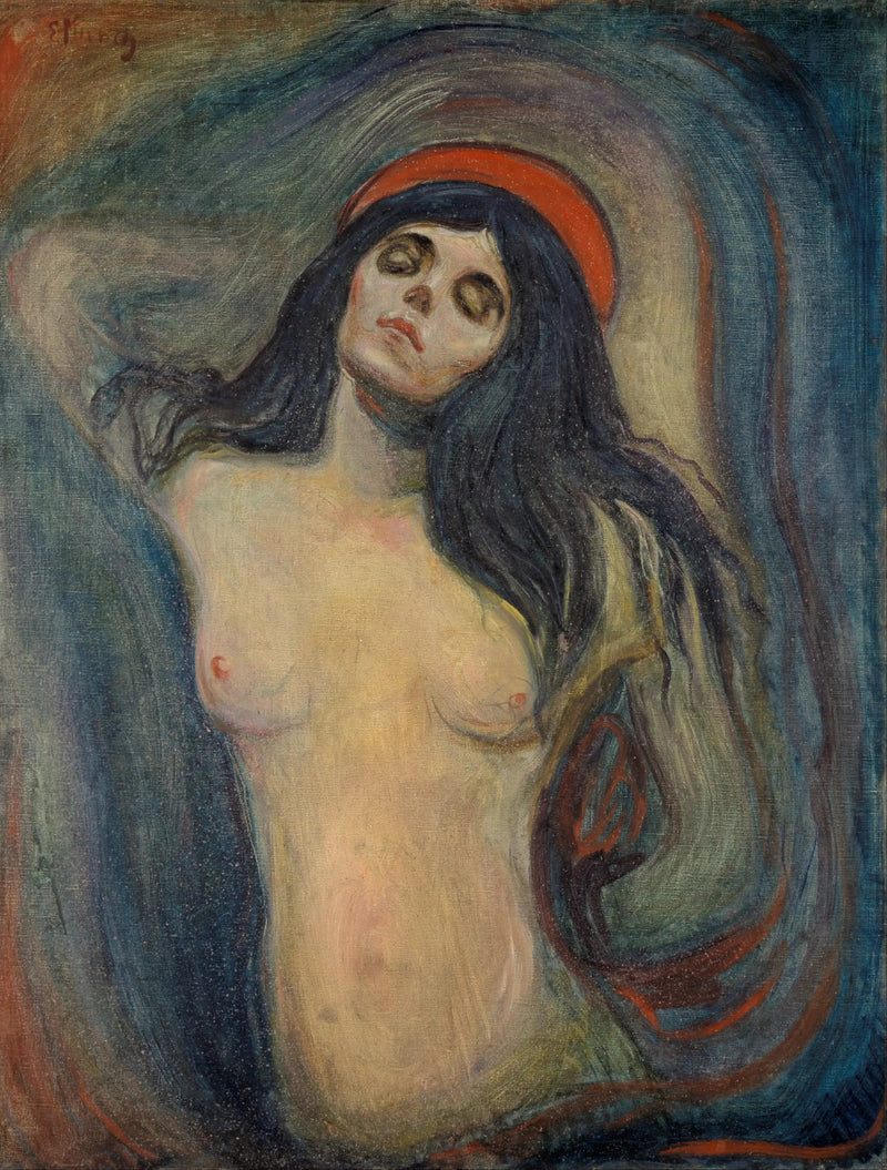 Die Madonna - Edvard Munch