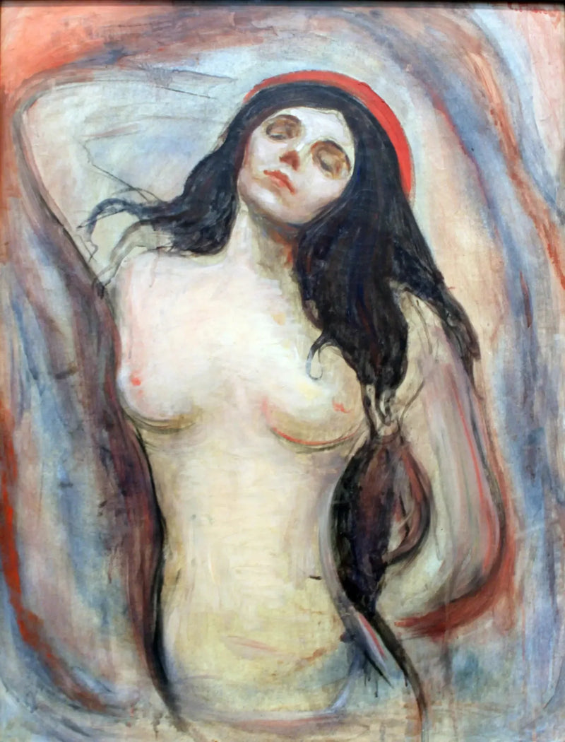 Die Madonna - Edvard Munch