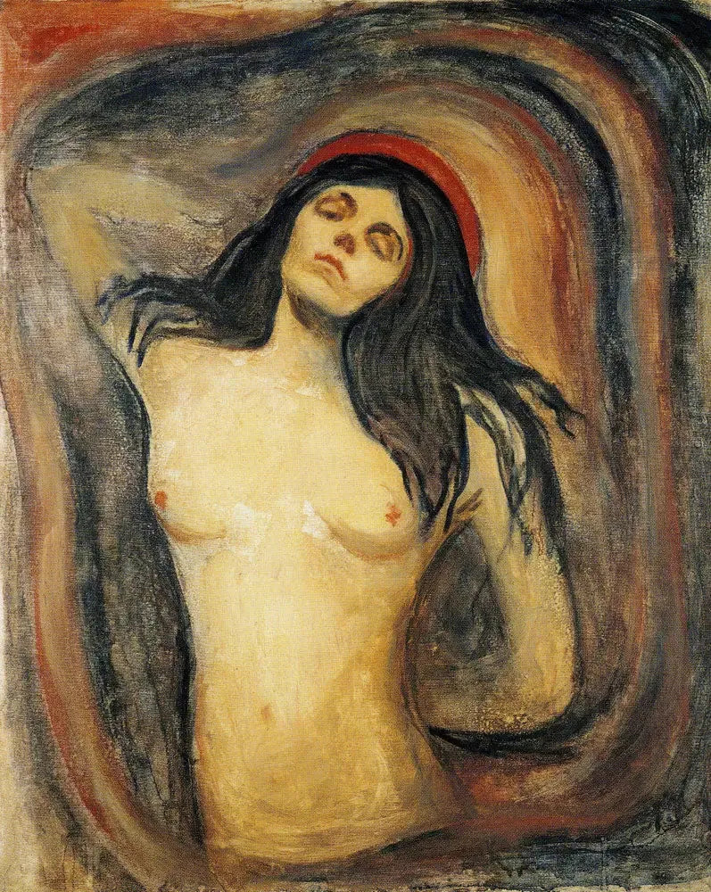 Die Madonna - Edvard Munch