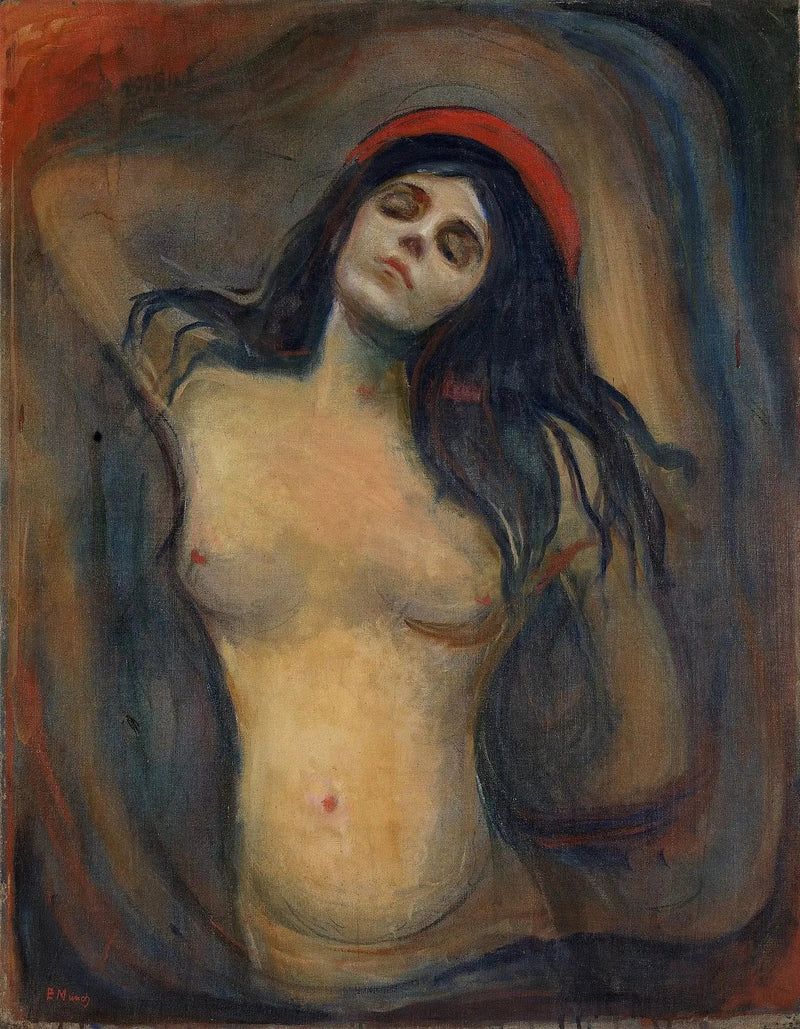Die Madonna - Edvard Munch