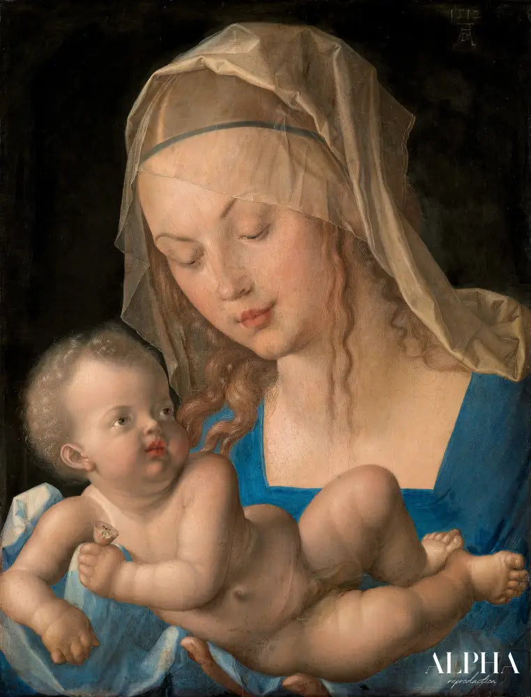 La Madonne les coupes de poire - Albrecht Dürer - Reproductions de tableaux et peintures haut de gamme