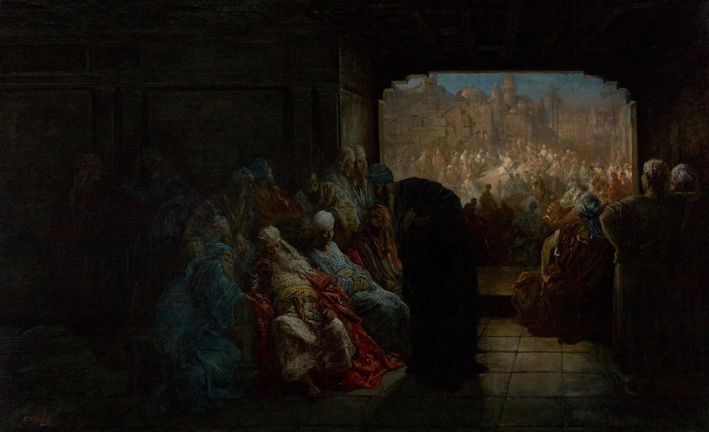 Das Haus des Kaifas - Gustave Doré