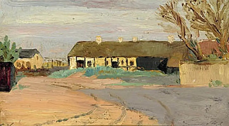 Das Haus von Christoffer im Dämmerlicht. - Peder Severin Krøyer