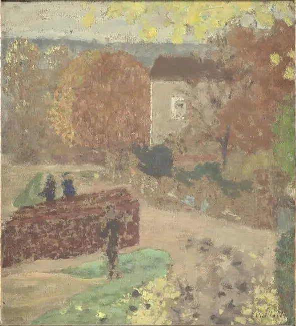 Das Haus von Mallarmé in Valvins - Édouard Vuillard
