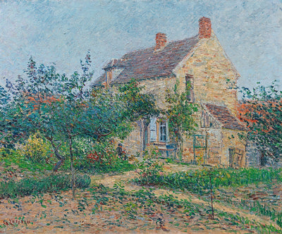 La maison de la mère XIV Nesles-la-Vallée - Gustave Loiseau - Alpha Reproduction