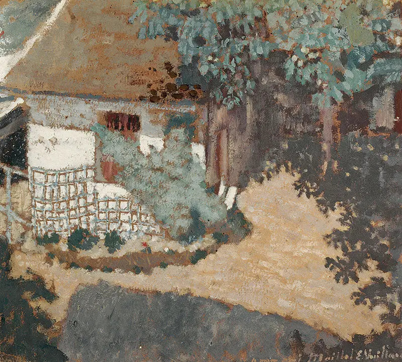 Das Haus von Roussel in La Montagne - Édouard Vuillard