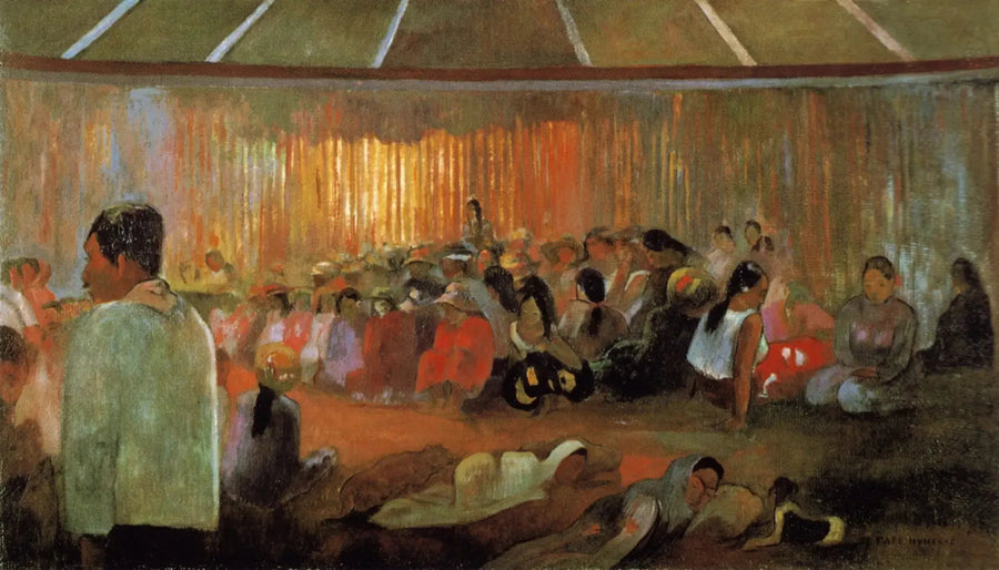 Das Haus der Lieder - Paul Gauguin