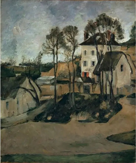 Das Haus von Doktor Gachet in Auvers-sur-Oise - Paul Cézanne