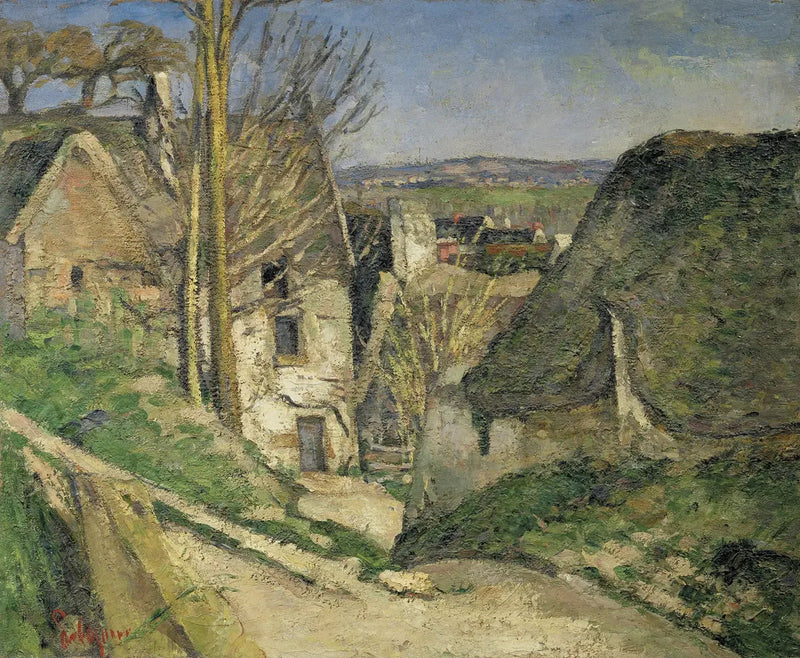 Das Haus des Gehängten - Paul Cézanne
