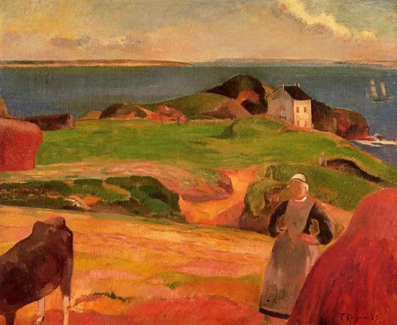 Das isolierte Haus - Paul Gauguin