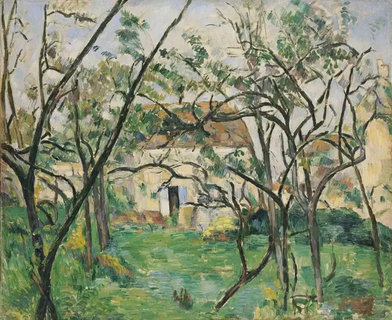 Das rustikale Haus - Paul Cézanne