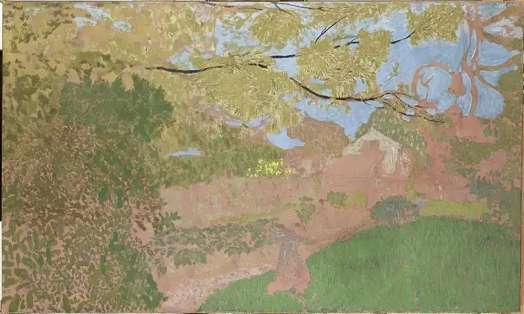 Das kleine Haus am Étang-la-Ville - Édouard Vuillard