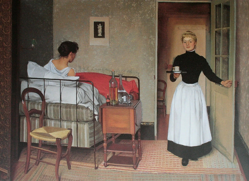 La Malade - Félix Vallotton