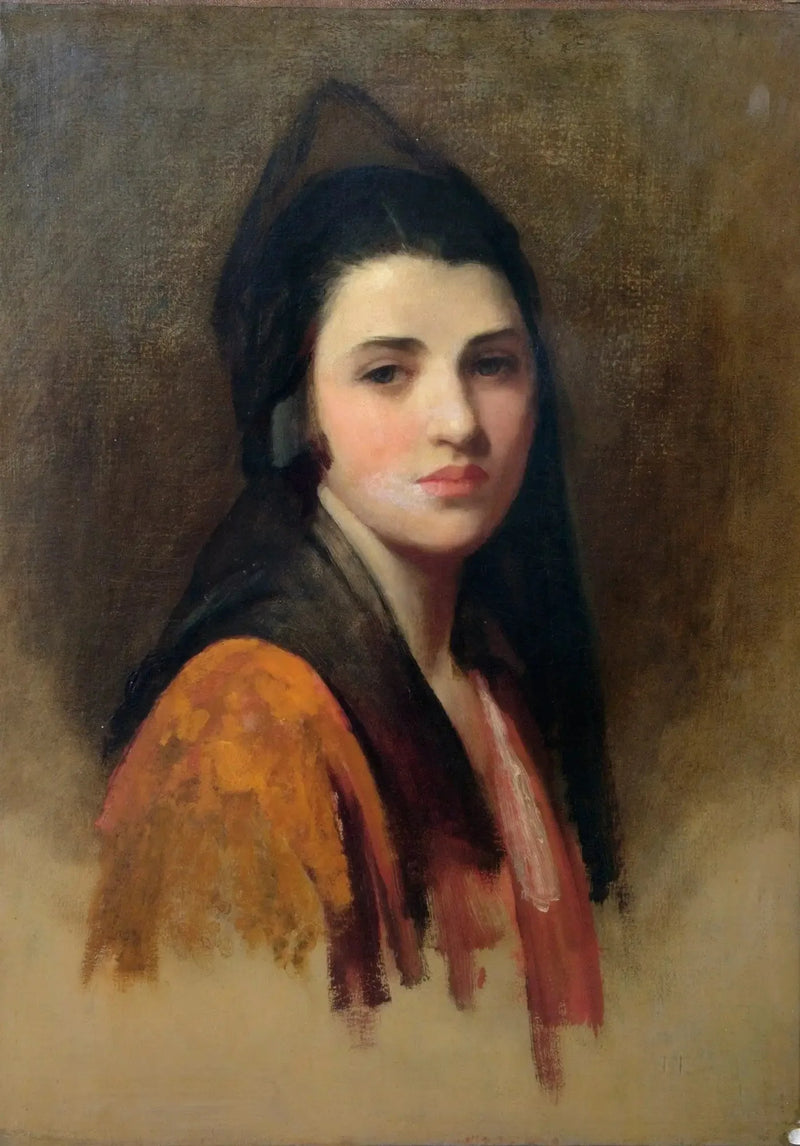 La Mantille - Luke Fildes