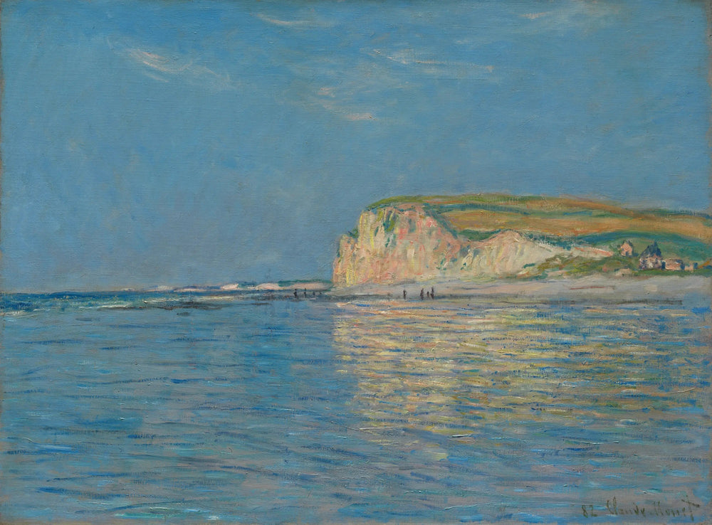 La marée basse à Pourville, près de Dieppe, en 1882 - Claude Monet image 1 copie de tableau peinte à la main