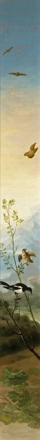 Die Marica auf einem Baum - Francisco de Goya
